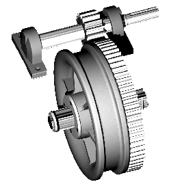 Pin & Keeper Crane Wheel Assembly