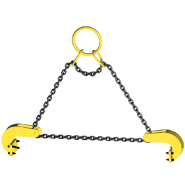 spur pad box hook sling